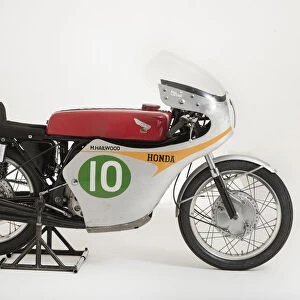 1961 Honda RC162, Mike Hailwood. Creator: Unknown