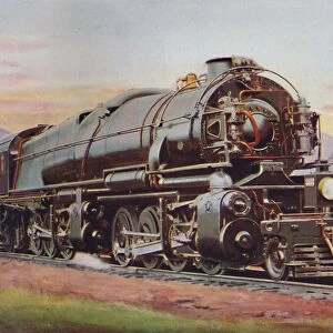 A 300-Ton American Mallet Type Freight Engine. Pennsylvania Railroad, 1926