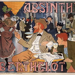 Absinthe Berthelot, 1898. Artist: Thiriet, Henri (1873-1946)