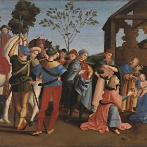 The Adoration of the Kings. Creator: Raphael (Raffaello Sanzio da Urbino) (1483-1520)