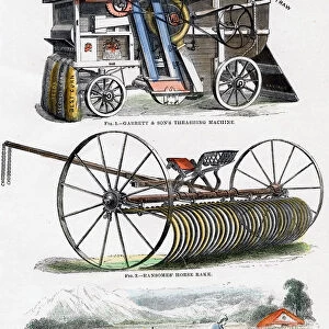 Agricultural implements, 19th century