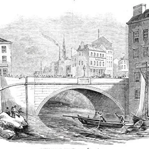 Albert Bridge, Manchester, 1844. Creator: Unknown
