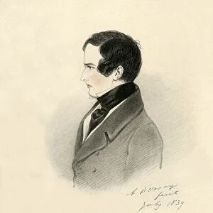 Alfred Montgomery, 1839. Creator: Richard James Lane