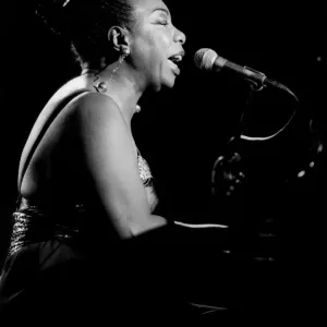 Nina Simone Print, Mstricht Jazz Festival 1992 Nina Simone Print, Mstricht Jazz Festival 1992