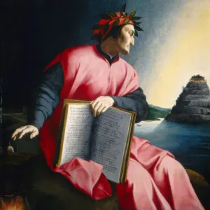 Allegorical Portrait of Dante, late 16th century. Creator: Unknown