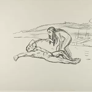 Alpha and Omega, 1908/09. Creator: Edvard Munch