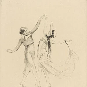 Anna Pavlova dancing a Gavotte, 1922