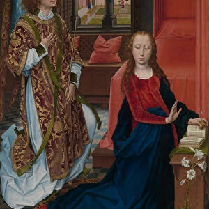 The Annunciation, ca. 1465-70. Creator: Hans Memling