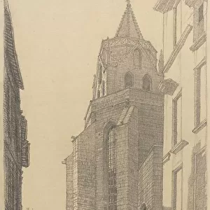 Apse of St.-Didier, Avignon, 1922. Creator: Frederick Landseer Maur Griggs