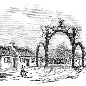 Arch near Burns cottage, 1844. Creator: Unknown