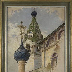 The Archangel Michael Church in Kostroma, 1910. Artist: Schmidt, Genrikh Genrikhovich (1861-1922)