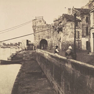Arles, Porte des Chataignes, 1852. Creator: Charles Negre