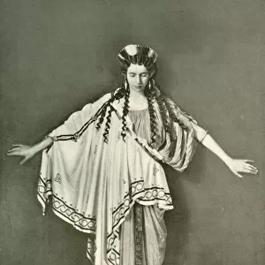 An Athenian Woman of Fashion (B. C. 600-468), 1924. Creator: Herbert Norris