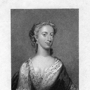 Augusta, Princess of Wales, (1807). Artist: Zincke