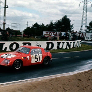 Austin - Healey Sprite, Baker - Hedges 1967, Le Mans 24 hour race. Creator: Unknown