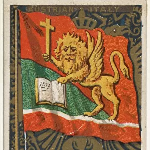 Austrian Italy, from Flags of All Nations, Series 2 (N10) for Allen &
