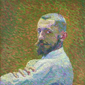Autoportrait à la veste blanche, 1889. Creator: Monfreid, George-Daniel (Géo) de (1856-1929)