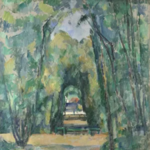 Avenue at Chantilly, 1888. Artist: Cezanne, Paul (1839-1906)
