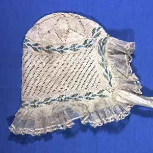 Baby's Bonnet, Norway, 18th century. Creator: Unknown