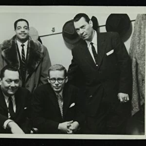 Band members of the Eddie Condon All Stars, 1957. Artist: Denis Williams