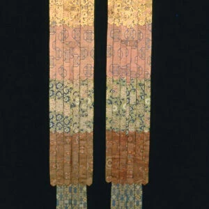 Banner, China, Qing dynasty(1644-1911), 1750 / 1850. Creator: Unknown