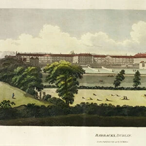 Barracks, Dublin, published July 1795. Creator: James Malton