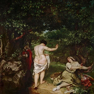 The Bathers (Les Baigneuses), 1853