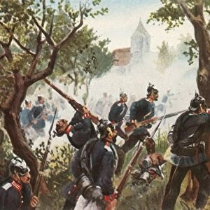 The Battle of Koniggratz, 3 July 1866, (1936). Creator: Unknown