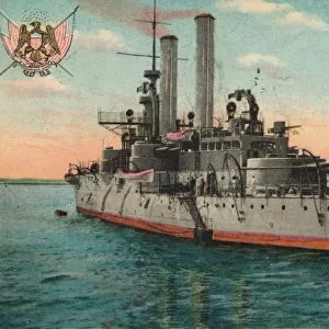 US Battleship Iowa, c1908