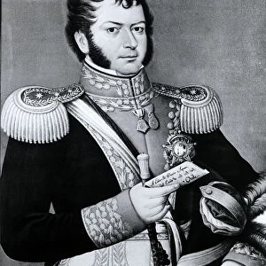 Bernardo O Higgins (1778-1842), Chilean politician and military, hero of the American independence