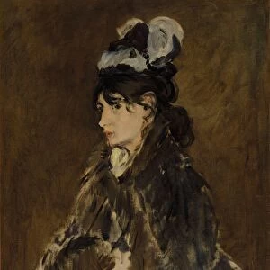 Berthe Morisot, c. 1869-73. Creator: Edouard Manet (French, 1832-1883)