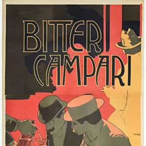 Bitter Campari, 1899. Creator: Hohenstein, Adolfo (1854-1928)