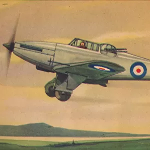 Boulton Paul Defiant Fighter Monoplane, c1944. Creator: Unknown