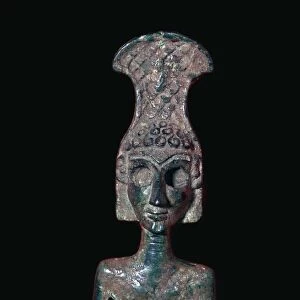 Bronze figurine of a warrior, Canaanite, c2000-c1700 BC