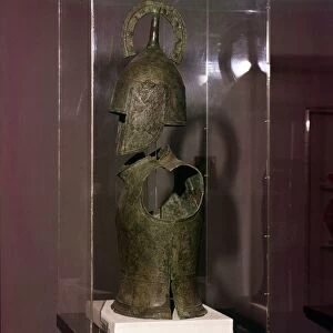 Bronze Helmet and Cuirass, late Geometric period, 8th century BC