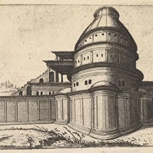Building [Aerarii Publici Rome] from the series Ruinarum variarum fabricarum
