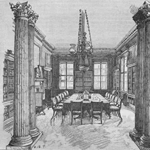 The Cabinet Room, 10 Downing Street, Westminster, London, 1906. Artist: HET