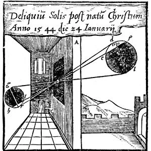Camera obscura, 1561