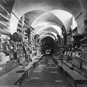 Catacombs of the Capuchins, Palermo, Italy, c1910s