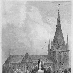 Cathedral, Liege, 1850. Artist: Shury & Son