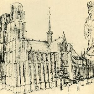 Cathedral and St Michael, c1460, (1943). Creator: Unknown