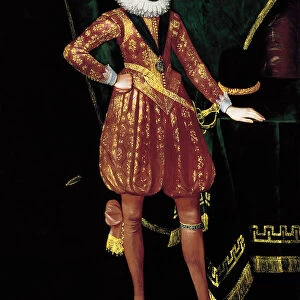Charles I as prince of Wales, c. 1617. Artist: Somer, Paul van (c. 1576-1621)