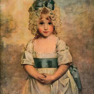 Charlotte Augusta Papendiek all'età di cinque anni, 1788, (1914), Creatore: John Hoppner Charlotte Augusta Papendiek all'età di cinque anni, 1788, (1914), Creatore: John Hoppner