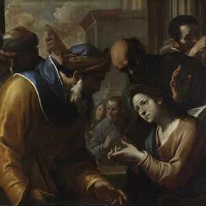 Christ disputing with the Doctors, 1660s. Artist: Preti, Gregorio (1603-1672)