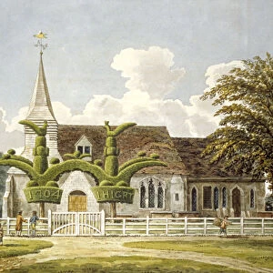Church of St Mary, Bedfont, Middlesex, 1802