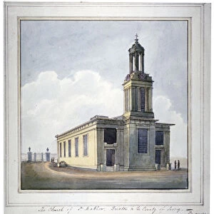Church of St Matthew, Brixton, Lambeth, London, 1825