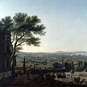 The City and Roads of Toulon, France, 1756. Artist: Claude-Joseph Vernet