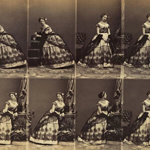 Clara Silvois, 1861. Creator: Andre-Adolphe-Eugene Disderi