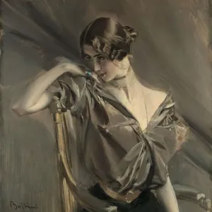 Cleo de Merode, 1901 Print by Boldini