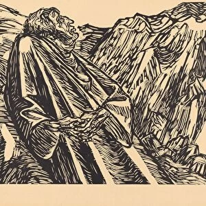 The Cliffs, 1920. Creator: Ernst Barlach